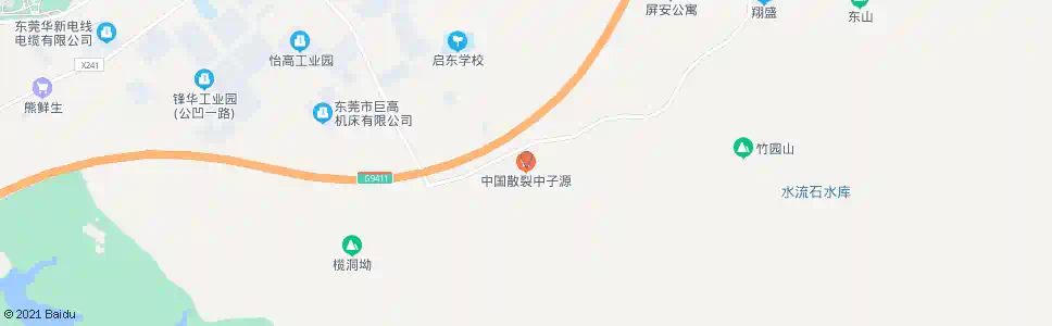 东莞大朗散列中子源_公交站地图_东莞公交_妙搜公交查询2025