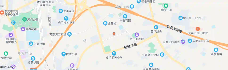 东莞宁江路_公交站地图_东莞公交_妙搜公交查询2025