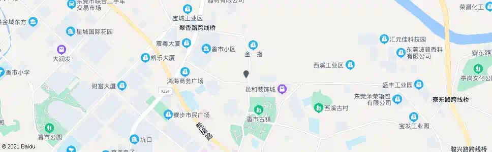 东莞良边村_公交站地图_东莞公交_妙搜公交查询2025