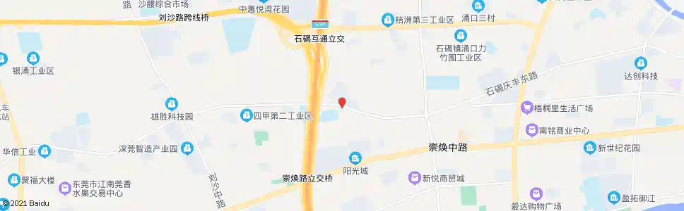 东莞李屋村路口_公交站地图_东莞公交_妙搜公交查询2025