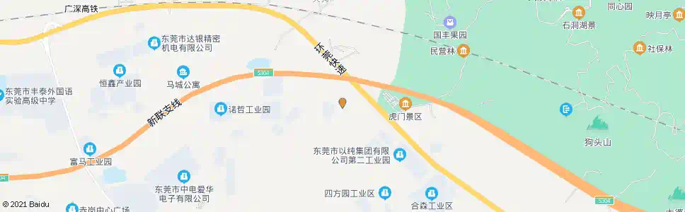 东莞远丰村_公交站地图_东莞公交_妙搜公交查询2025