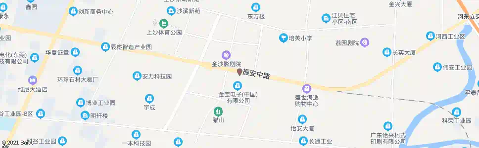 东莞金宝电通厂_公交站地图_东莞公交_妙搜公交查询2025