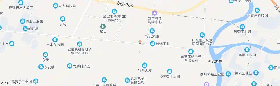 东莞长安花园_公交站地图_东莞公交_妙搜公交查询2025