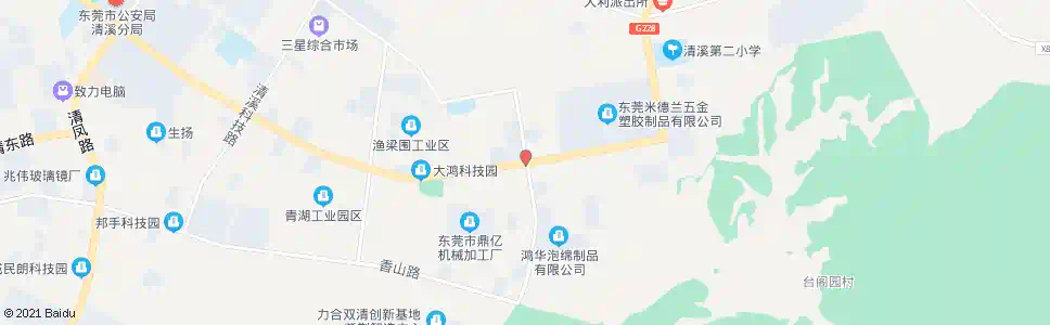 东莞瑞丰木业_公交站地图_东莞公交_妙搜公交查询2025