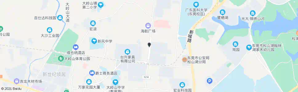 东莞科技工业园_公交站地图_东莞公交_妙搜公交查询2025