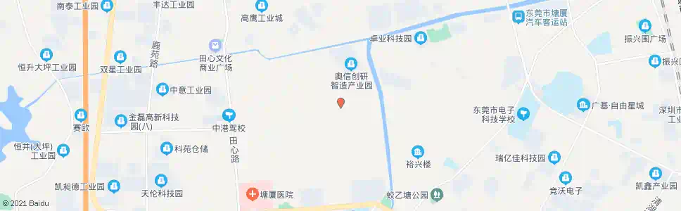东莞鹅颈村_公交站地图_东莞公交_妙搜公交查询2025