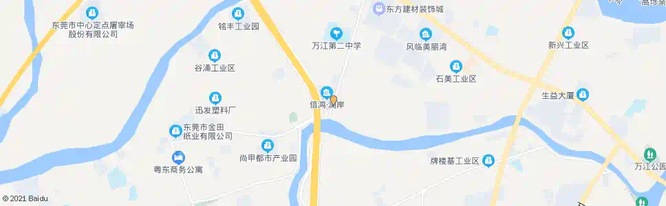 东莞严屋路口_公交站地图_东莞公交_妙搜公交查询2025