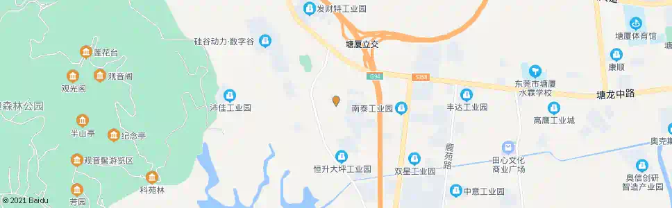 东莞飞鹏厂_公交站地图_东莞公交_妙搜公交查询2025