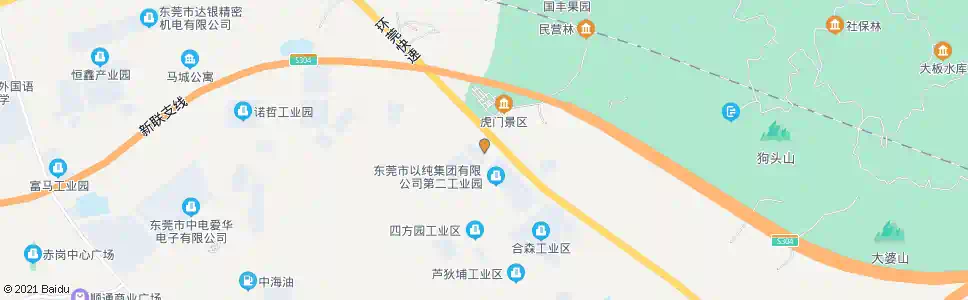东莞新丰小学_公交站地图_东莞公交_妙搜公交查询2025