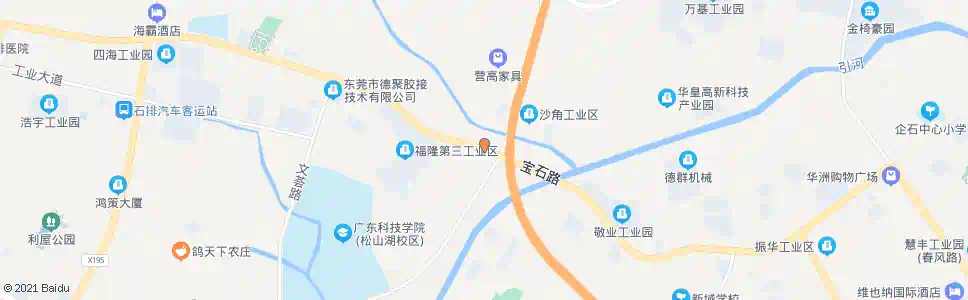 东莞石排刘屋_公交站地图_东莞公交_妙搜公交查询2025