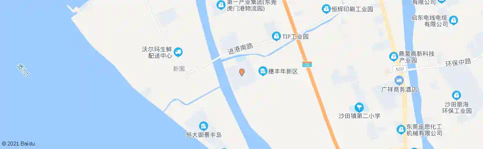 东莞西大坦新区_公交站地图_东莞公交_妙搜公交查询2025