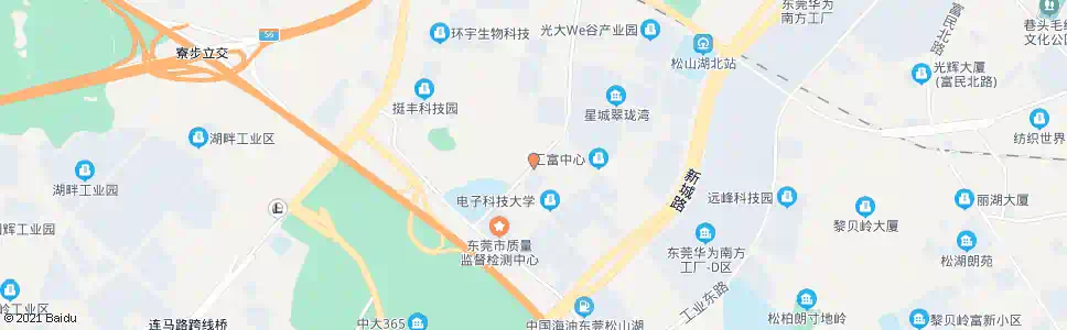 东莞华中科大_公交站地图_东莞公交_妙搜公交查询2025