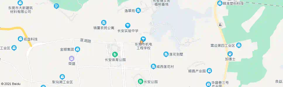 东莞东莞机电工程学校南_公交站地图_东莞公交_妙搜公交查询2025