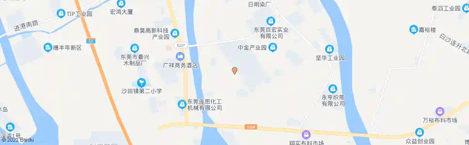 东莞丽海厂后门_公交站地图_东莞公交_妙搜公交查询2025