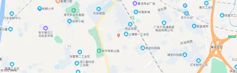 东莞长新街_公交站地图_东莞公交_妙搜公交查询2025
