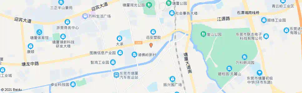 东莞东埔市场_公交站地图_东莞公交_妙搜公交查询2025