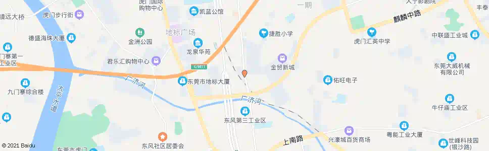 东莞精彩印花厂_公交站地图_东莞公交_妙搜公交查询2025