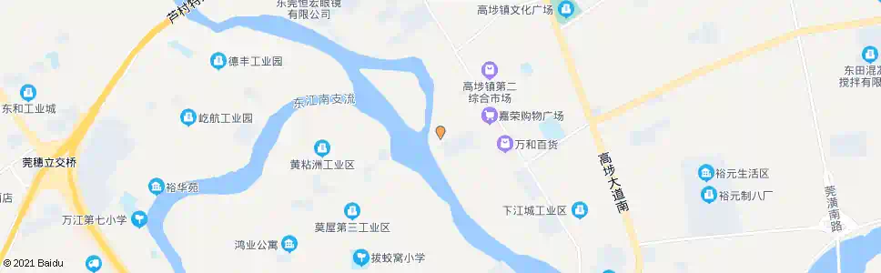 东莞裕元门口_公交站地图_东莞公交_妙搜公交查询2025