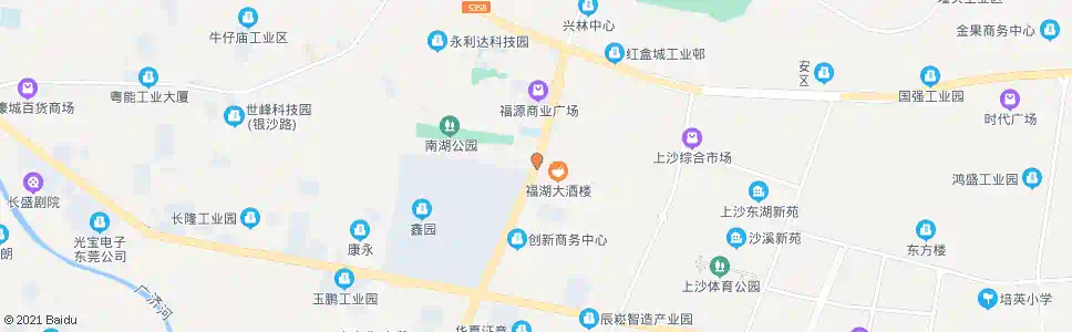 东莞福海楼_公交站地图_东莞公交_妙搜公交查询2025