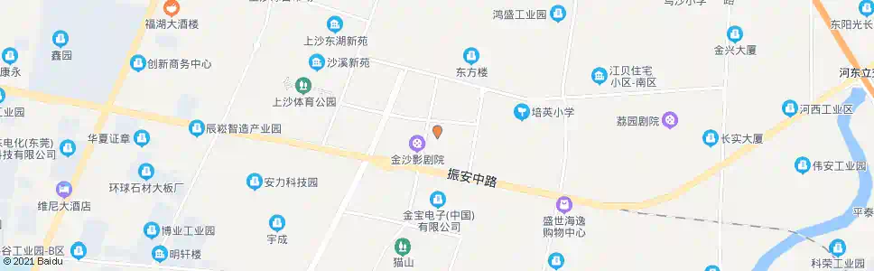 东莞金沙小学_公交站地图_东莞公交_妙搜公交查询2025