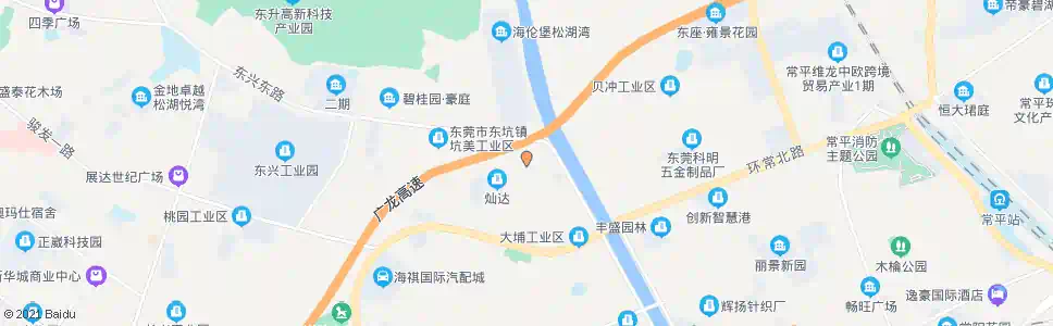 东莞大埔工业区_公交站地图_东莞公交_妙搜公交查询2025