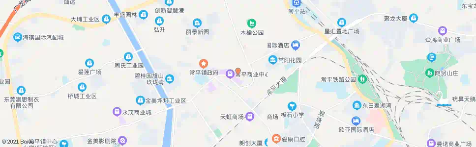 东莞良平商业街_公交站地图_东莞公交_妙搜公交查询2025
