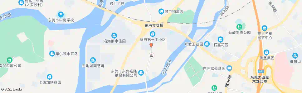 东莞白鹭路口_公交站地图_东莞公交_妙搜公交查询2025