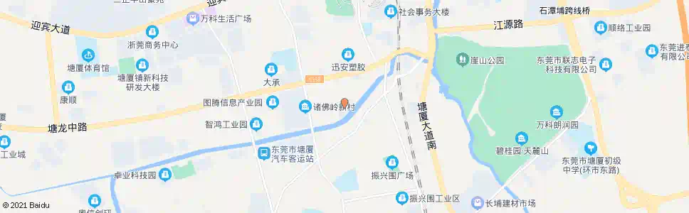 东莞农批市场2_公交站地图_东莞公交_妙搜公交查询2025