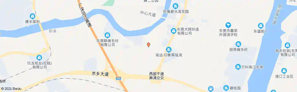 东莞创业路西_公交站地图_东莞公交_妙搜公交查询2025