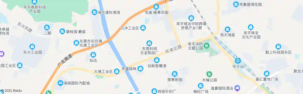 东莞田头村_公交站地图_东莞公交_妙搜公交查询2025