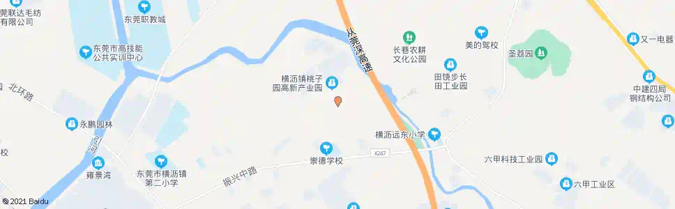 东莞桃子工业园三区_公交站地图_东莞公交_妙搜公交查询2025