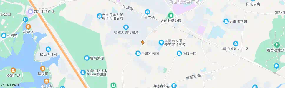 东莞大角岭工业区_公交站地图_东莞公交_妙搜公交查询2025