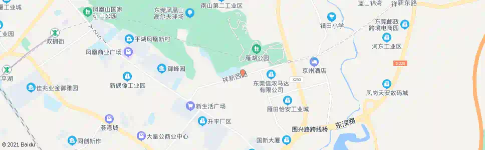 东莞翠湖豪苑_公交站地图_东莞公交_妙搜公交查询2025