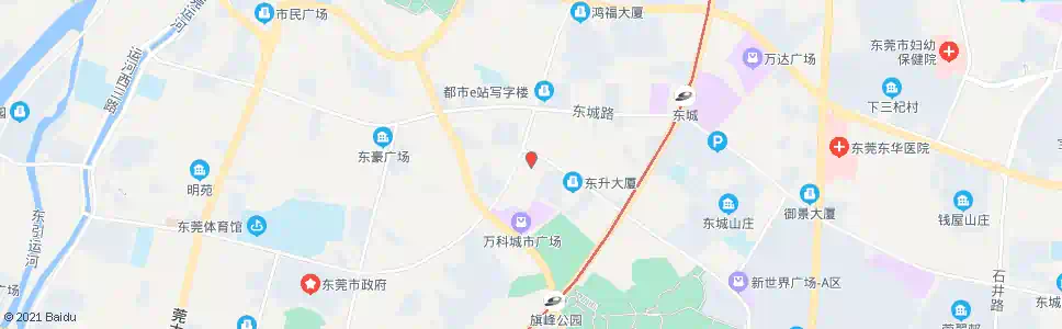 东莞检察院_公交站地图_东莞公交_妙搜公交查询2025