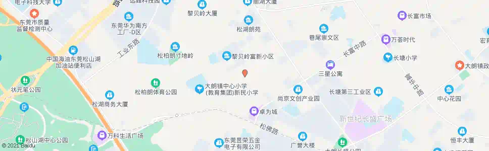 东莞佛新村_公交站地图_东莞公交_妙搜公交查询2025