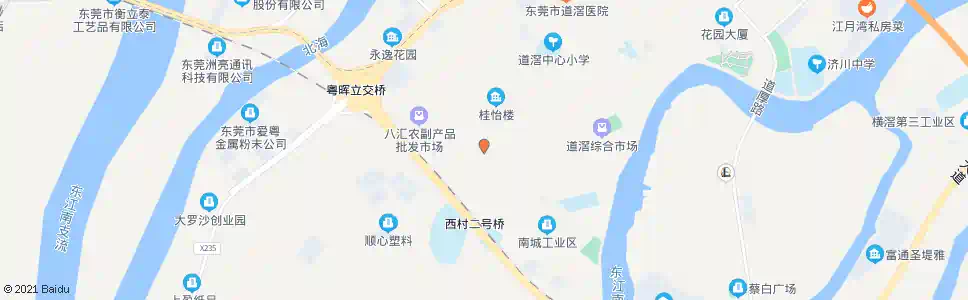 东莞富华厂_公交站地图_东莞公交_妙搜公交查询2025