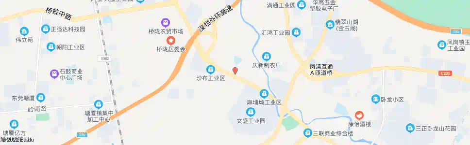东莞竹尾田村_公交站地图_东莞公交_妙搜公交查询2025
