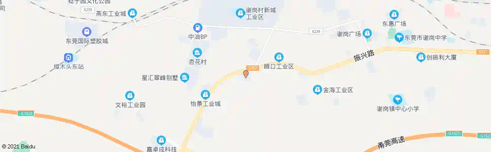 东莞朗福鞋厂_公交站地图_东莞公交_妙搜公交查询2025