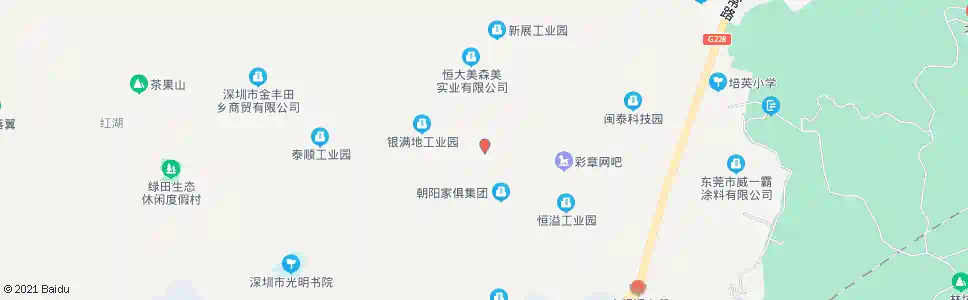 东莞扬星厂_公交站地图_东莞公交_妙搜公交查询2025