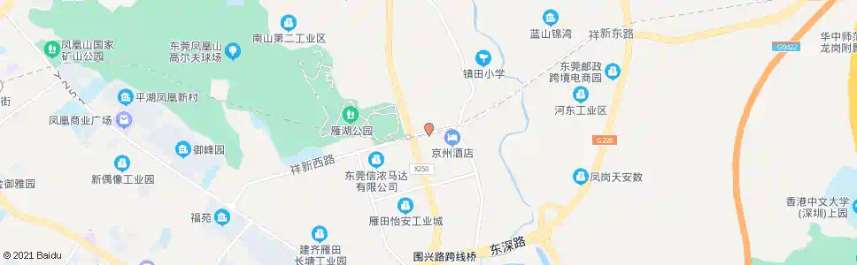 东莞祥新路口_公交站地图_东莞公交_妙搜公交查询2025