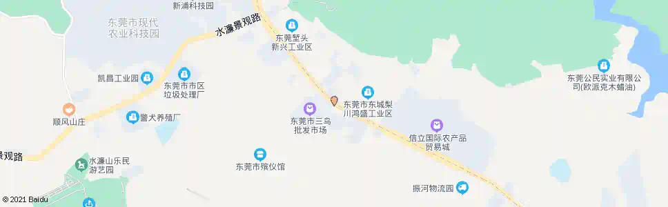 东莞禾坑路口_公交站地图_东莞公交_妙搜公交查询2025