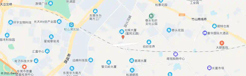 东莞光辉家具_公交站地图_东莞公交_妙搜公交查询2025