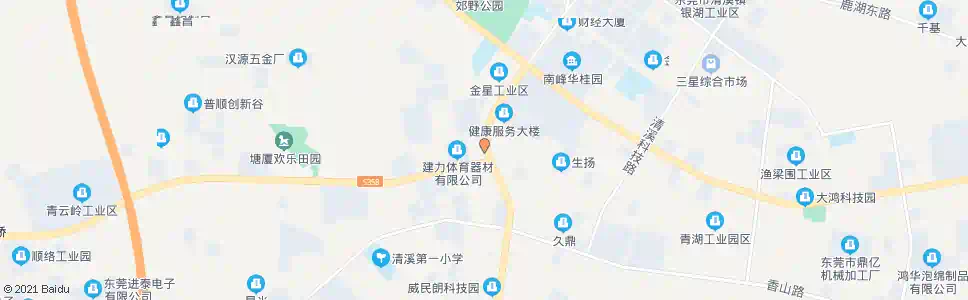 东莞厦坭村委会_公交站地图_东莞公交_妙搜公交查询2025