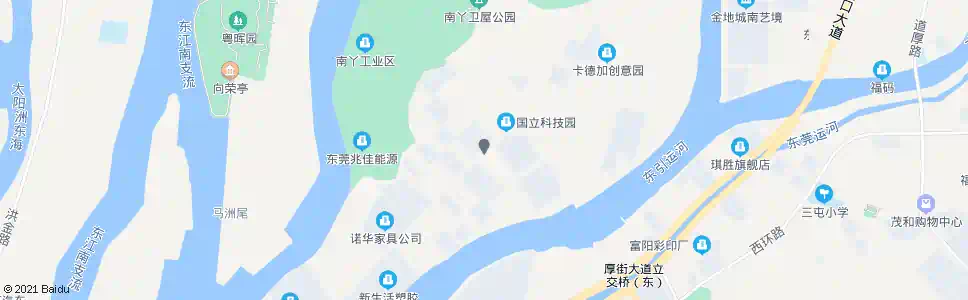 东莞南阁商业街_公交站地图_东莞公交_妙搜公交查询2025