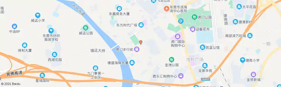 东莞沙井电子城_公交站地图_东莞公交_妙搜公交查询2025