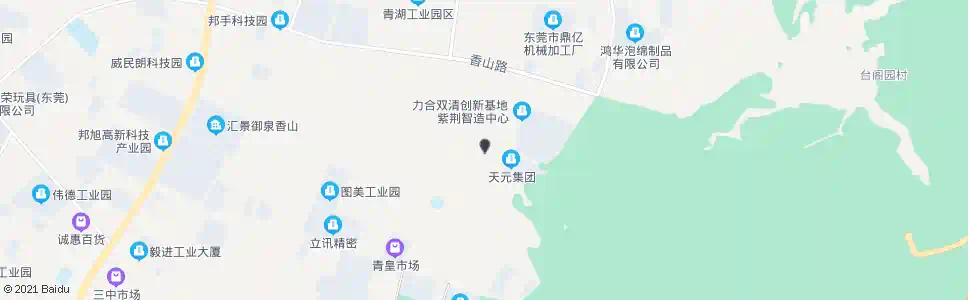 东莞皇坑村_公交站地图_东莞公交_妙搜公交查询2025