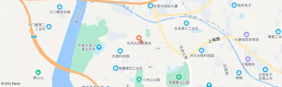 东莞南栅派出所_公交站地图_东莞公交_妙搜公交查询2025