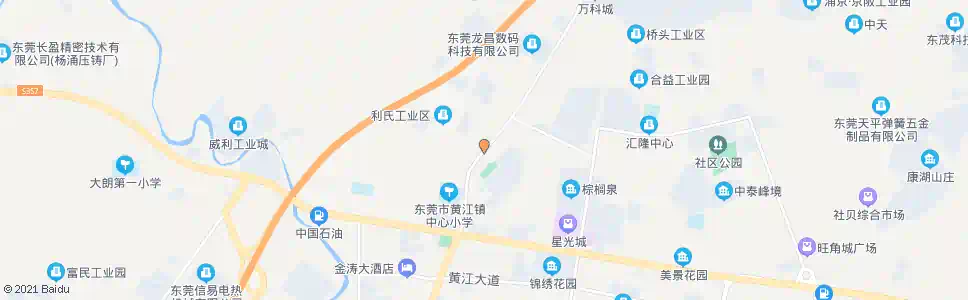 东莞胜前岗_公交站地图_东莞公交_妙搜公交查询2025