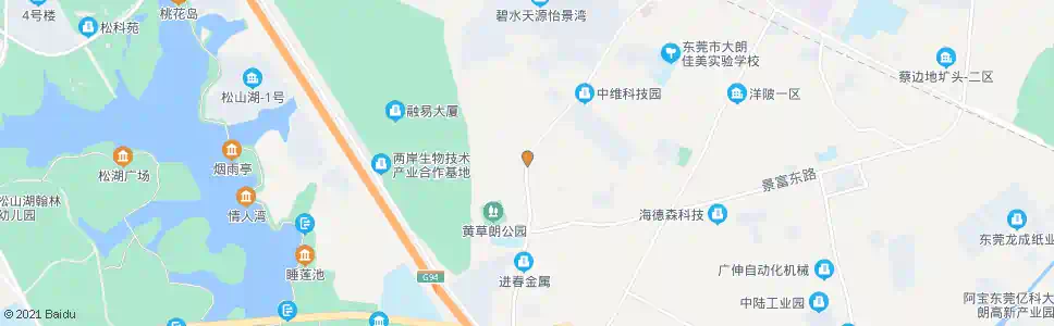 东莞美景中路路口_公交站地图_东莞公交_妙搜公交查询2025