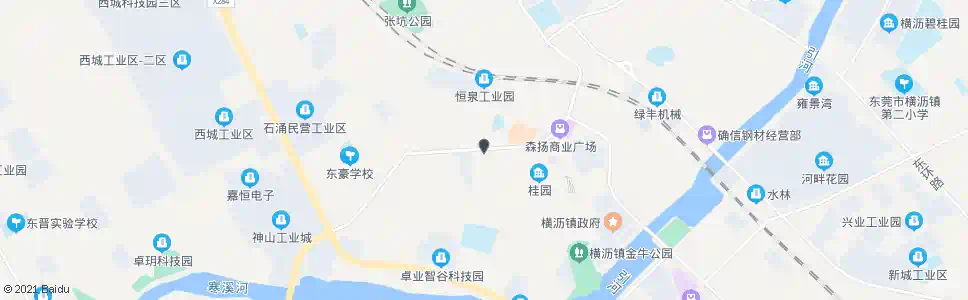 东莞创维天桥_公交站地图_东莞公交_妙搜公交查询2025